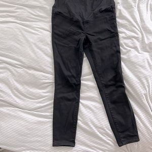 Maternity Over-the-Belly Skinny Jeans in Lunar Wash: TENCEL™ Denim Edition